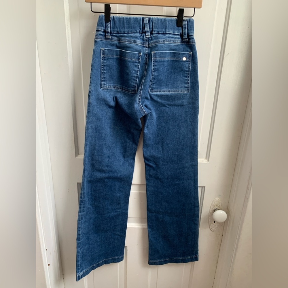 Bevy Flog Classic Blue Wide Leg Cargo Jeans Size 24 - Picture 4 of 5